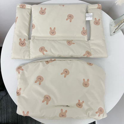 Ins Nordic Style Baby Dining Chair Children's Growth Chair Cushion Baby Dining Chair Cushion Waterproof and Urine-proof Sitting