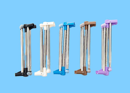 Portable Telescopic Folding Drying Rack Stainless Steel Telescopic Folding Hanger Household Bold Travel Clothes Bar