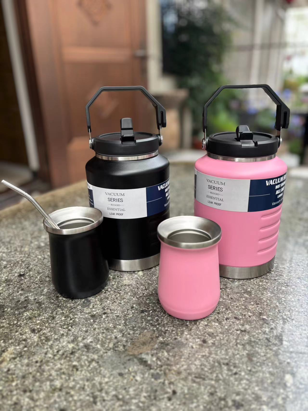 Large Capacity Outdoor Insulated Thermos Cup with 304 Stainless Steel Liner for Fitness, Suitable for South America, Europe, and America