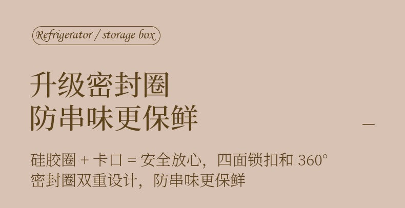 Fresh-Keeping Box Plastic Storage Thickeneded Refrigerator Dust-Proof Finishing Household Artifact Special Kitchen New Plastic Box