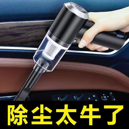 Car Vacuum Cleaner with Super Strong Suction, High Power, Wireless Charging, Smart, Portable, Desktop, Handheld, Small, Powerful Vacuum Cleaner