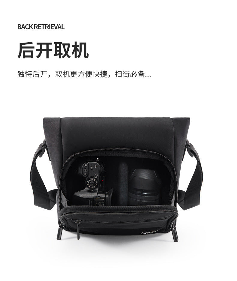 Caden Casual Casual Camera Bag Shoulder Fashion Waterproof Photography Bag Unisex Mirrorless Slr Bag