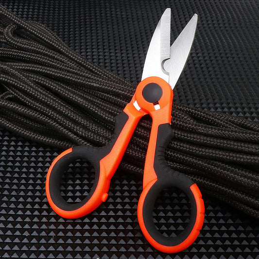 Stainless Steel Scissors for Pruning Branches, Fishing Scissors, Electrician Stripping Scissors, Lead Scissors, Serrated Scissors, Convenient Household Scissors by PDG ibma