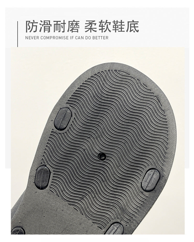 Cross-Border Slippers for Women Summer Flat Slippers Southeast Asia New Double Buckle Foreign Trade Fashion Outer Wear Beach Sandals