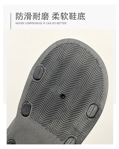 Cross-Border Slippers for Women Summer Flat Slippers Southeast Asia New Double Buckle Foreign Trade Fashion Outer Wear Beach Sandals
