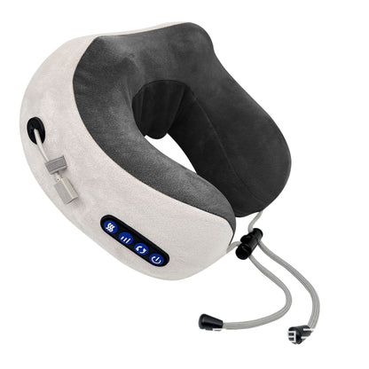 Household Massage U-shaped Pillow Memory Foam Portable Car Travel Electric Neck Cervical Massager U-shaped Massage Pillow