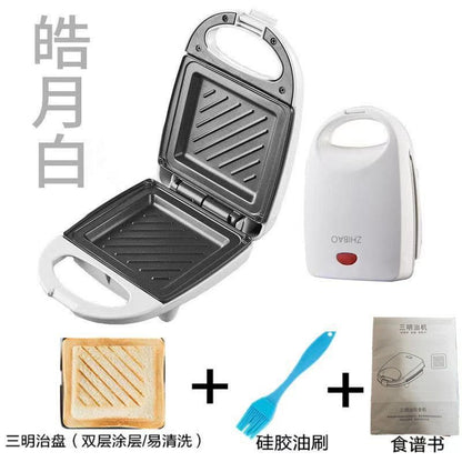 sandwich machine multifunctional breakfast machine small waffle machine toast slice bread baking machine electric cake pan household