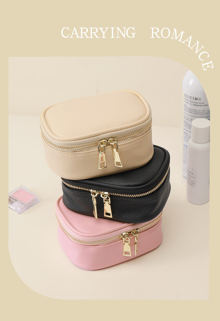 Cosmetic Bag with LED Light Portable small size Cosmetic Case Travel Cosmetic Storage Box