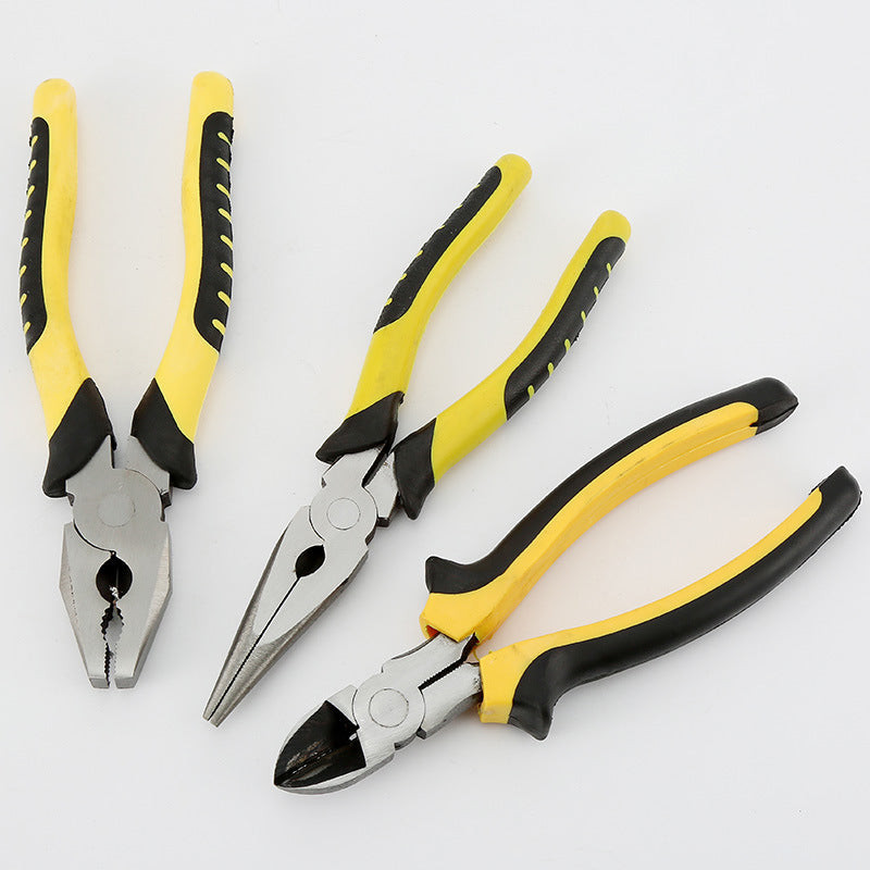 Vise multi-functional wire stripper diagonal pliers labor-saving manual pliers electrician special tool pointed pliers