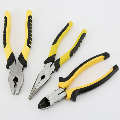 Vise multi-functional wire stripper diagonal pliers labor-saving manual pliers electrician special tool pointed pliers