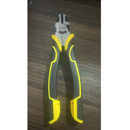 Forte rubber eccentric labor-saving pliers wire pliers vice diagonal pliers pointed nose pliers multi-function pliers