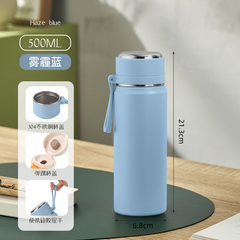 Stainless Steel Mini Thermos Cup Wholesale High-Value Vacuum Bullet-Shaped Portable Pocket Thermos Water Bottle Custom-Made