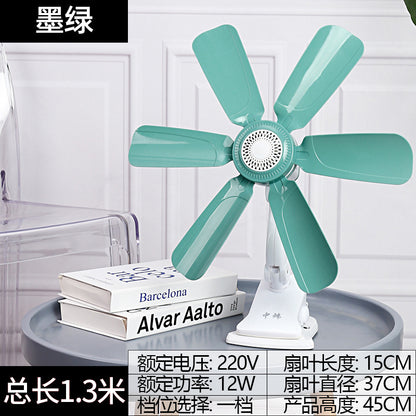 A generation of small fan student dormitory mute clip fan bedroom bedside small electric fan household bed clip type