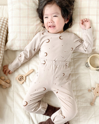 Children's Pajamas, Baby Autumn Clothes and Long Trousers, Kidsren's Home Clothes, Category a Pure Cotton Pajamas for Boys and Girls, Boys' Home Clothes