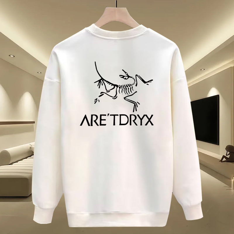 Bird House American-Style Trendy Brand Printed Casual Stylish Sweatshirt for Men and Women, Loose Slimming Plus-Size Top, Foreign Trade Surplus Jacket