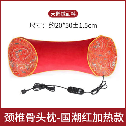 Mugwort Cervical Spine Pillow Mat Cylindrical Pillow Pure Mugwort Household Cervical Spine Cylindrical Candy Mugwort Pillow Manufacturer Wholesale