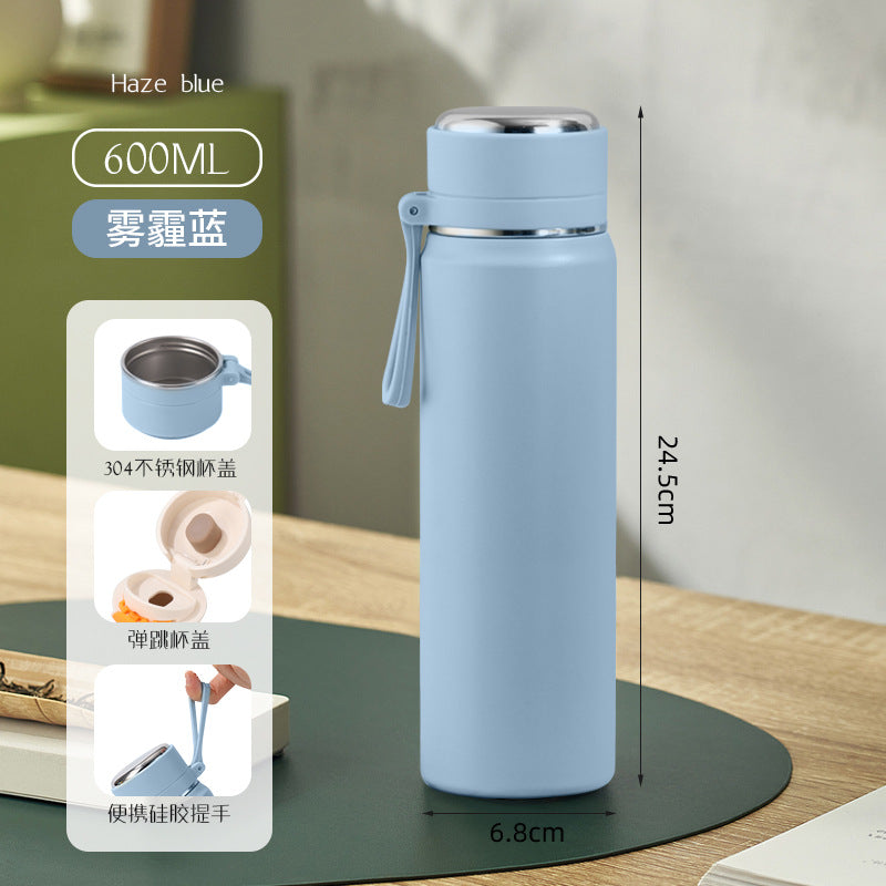 Stainless Steel Mini Thermos Cup Wholesale High-Value Vacuum Bullet-Shaped Portable Pocket Thermos Water Bottle Custom-Made