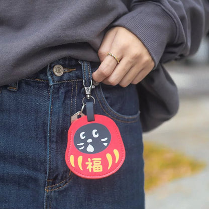 in stock NYA Surprise Cat Distinctive Creative Key Case Unisex Car Universal Key Case Cute Storage Bag Pendant