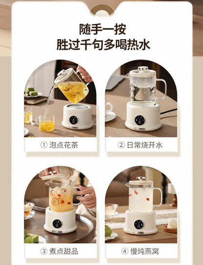 Factory Direct Sales Gift All-Glass Multi-Functional Home Small Office Mini Health Pot Health Cup Boiling Cup