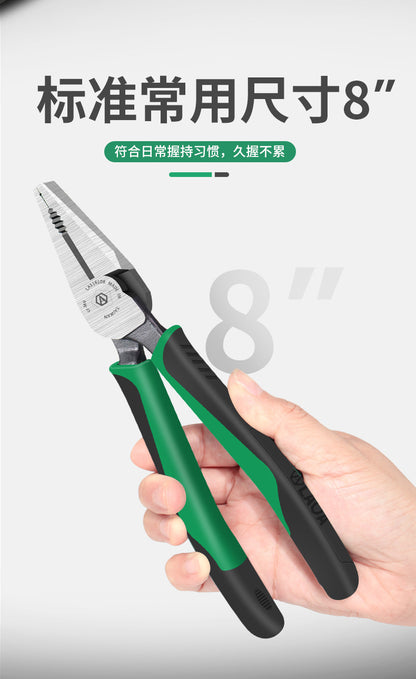 Old A Taiwan origin imported vice pointed-nose pliers wire pliers mouth pliers diagonal pliers fishing pliers wire shear
