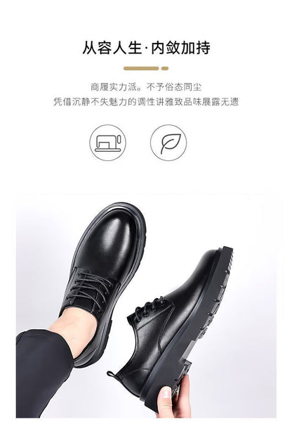 [100% full cowhide] special clearance processing leather shoes men's shoes genuine leather soft bottom non-slip business casual shoes
