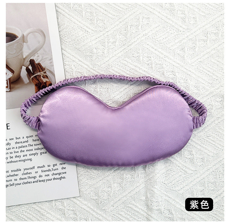 Simulated Silk Eye Mask Double-Sided Lunch Break Sleep Shading Stereo Cloud Breathable Eye Mask to Relieve Eye Fatigue and Sleep