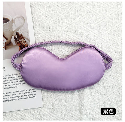 Simulated Silk Eye Mask Double-Sided Lunch Break Sleep Shading Stereo Cloud Breathable Eye Mask to Relieve Eye Fatigue and Sleep