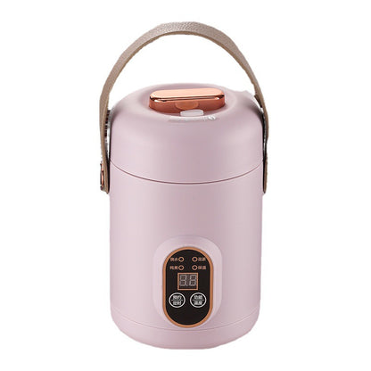 Shake the sound net red electric cooker portable soup porridge artifact 1.2L stainless steel electric cooker multifunctional reservation lifting