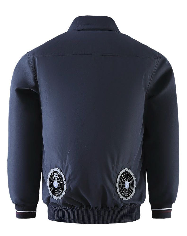 25 New Air-conditioning Clothes with Fan Outdoor Work Air-conditioning Shirt Factory Direct Cross-border Wholesale Exclusive