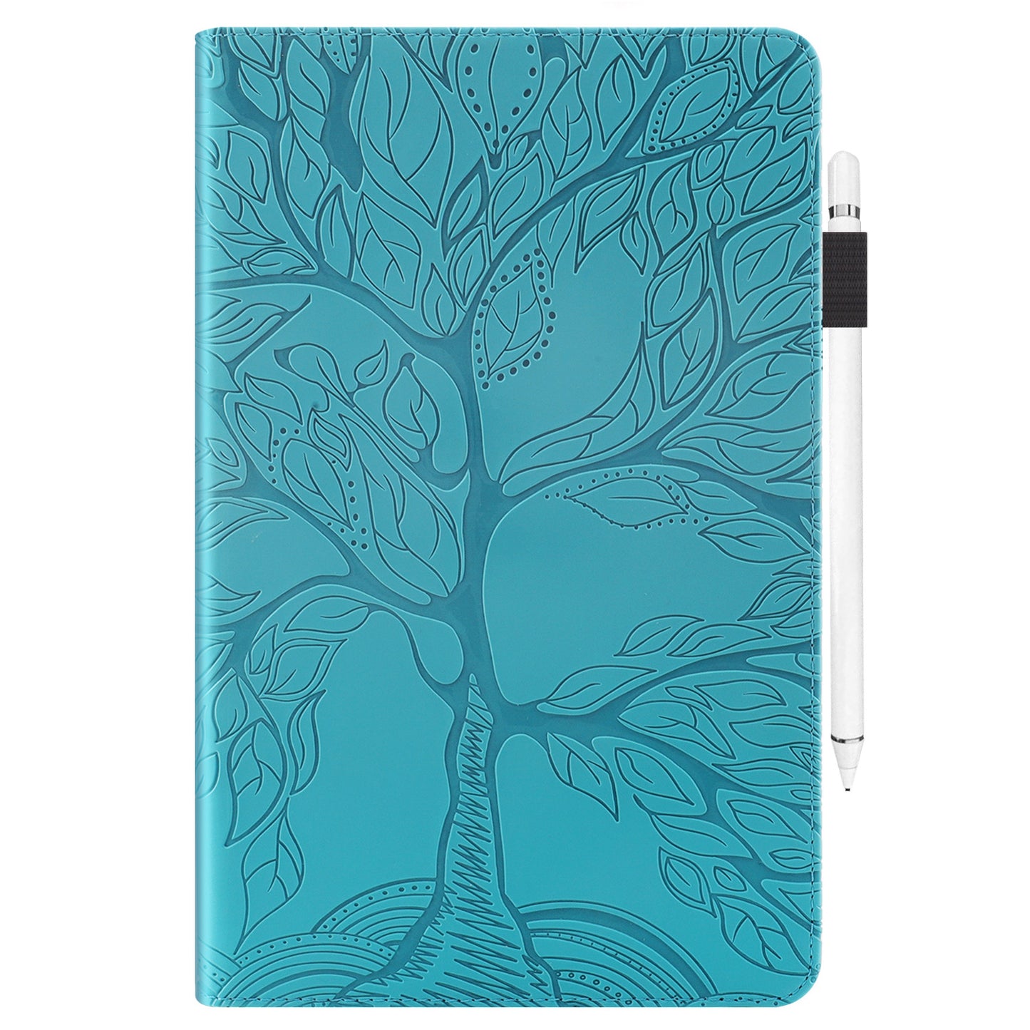 Suitable for Samsung A9 Plus Tablet Case A7Lite Protection S9Fe Flip Cover P610 Embossed S8Plus Leather Case A8
