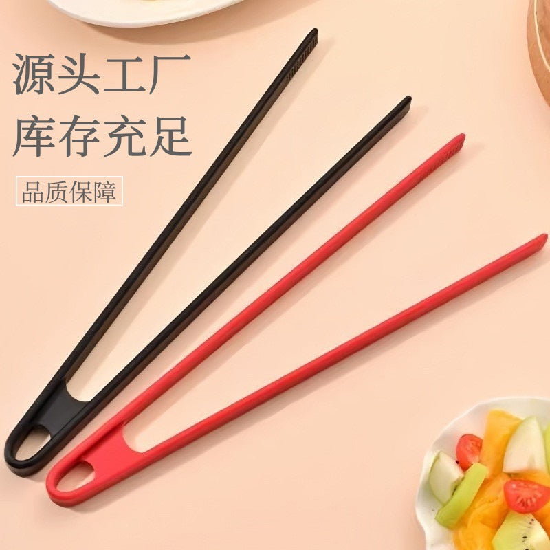 Silicone food clip steak V clip salad clip kitchen high temperature food barbecue bread food fish shovel clip