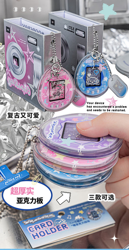 OOPSDAY Rest Day Tamagotchi Inch Photo Card Set American Vintage Hanging Star Chaser Mini Card Set