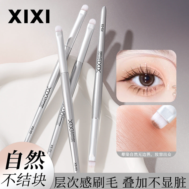 Xixi light feather eye shadow deep brush soft bristles natural blooming novice makeup artist beauty tools
