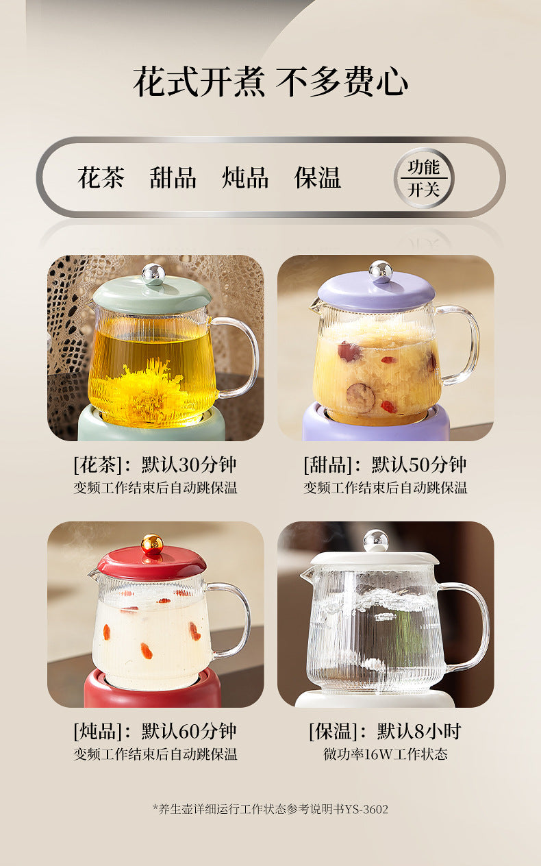 Multifunctional Mini Health Pot, Small Office Tea Maker, Home Health Cup, Electric Hot Water Cup, Gift Box