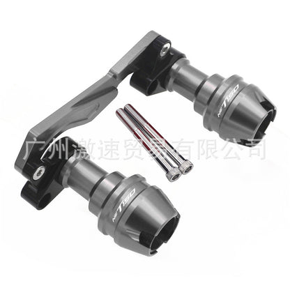 Suitable for Wuyang Honda Nwt150 Modified Accessories Exhaust Anti-Fall Stick Front Wheel Front Fork Cup Protection Anti-Fall Ball