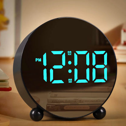 Cross-Border Alarm Clock, Simple Electronic Clock, Led Clock, Home Bedside Clock, Temperature Clock, Plastic Clock