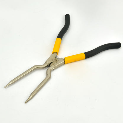 11 inch circlip pliers with plastic red handle straight elbow hardware tool pliers Samsung LG washing machine removal tool