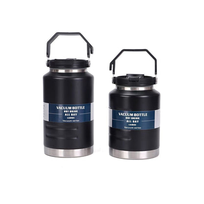 Cross-Border New 304 Stainless Steel Thermos Cup Large Capacity Ton Barrel Outdoor Portable Ice Bucket Wholesale