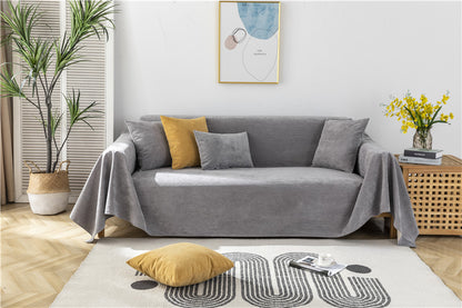 Four Seasons Universal Waterproof Sofa Towel Urine-proof Cat-scratch-proof Sofa Cover Cloth Towel Chenille Non-slip Non-sticky Sofa Cover