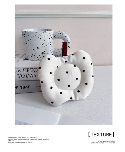 Meizuo Elements Korean-Style Ins-Style Apple Quilted Coasters Fabric Tea Coasters Cute Anti-Scalding Mats Factory Direct Sale