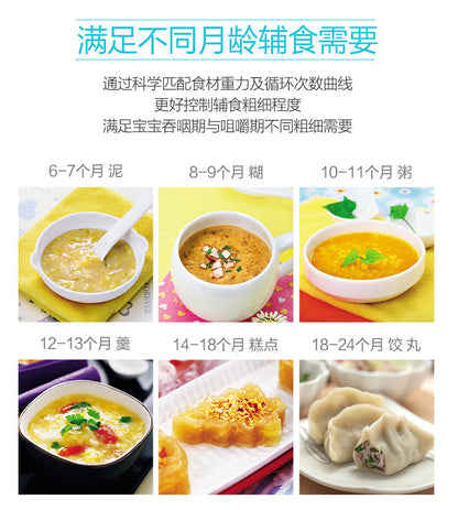 Household small food supplement machine cooking machine mixer multifunctional baby food supplement machine cross-border export