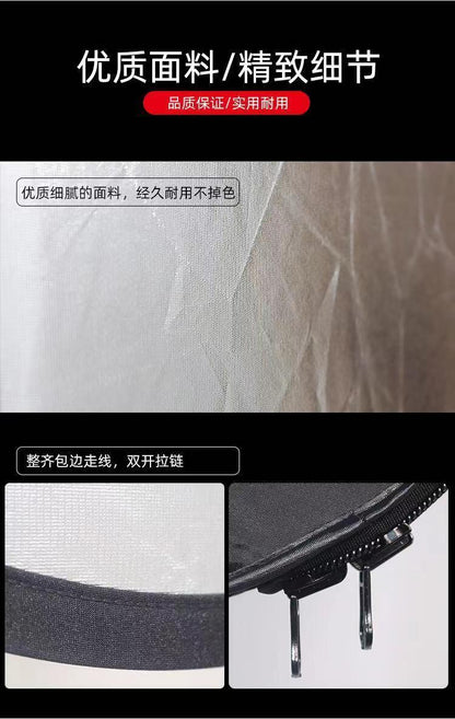 Reflector Photographing Light Plate Round Folding Portable Flexible Light Plate Photographing Live Portraits Mini Covering Light Plate