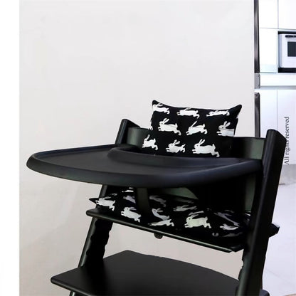 Ins Nordic Style Baby Dining Chair Children's Growth Chair Cushion Baby Dining Chair Cushion Waterproof and Urine-proof Sitting