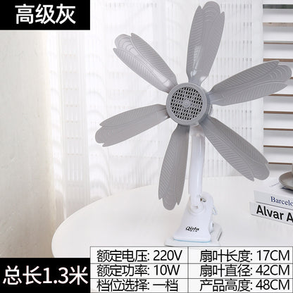 A generation of small fan student dormitory mute clip fan bedroom bedside small electric fan household bed clip type