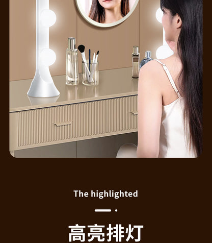Live fill light anchor desktop makeup dedicated double row LED beauty skin rejuvenation professional live studio video background