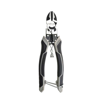 German-Style Multi-Functional Hand Pliers, Industrial-Grade Eccentric Wire Pliers, Needle-Nose Pliers, Diagonal Nose Pliers, Electrician's Special Pliers for Wire Stripping