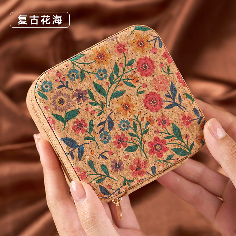 Amazon Cross-Border Household Practical Portable Multi-Functional Retro Sewing Box Sewing Kit Sewing Hand Sewing Set Tool