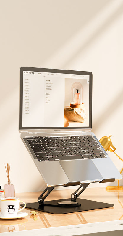 Cross-border Laptop Cooling Computer Bracket Foldable Lifting Multi-function Rotatable Portable Computer Bracket