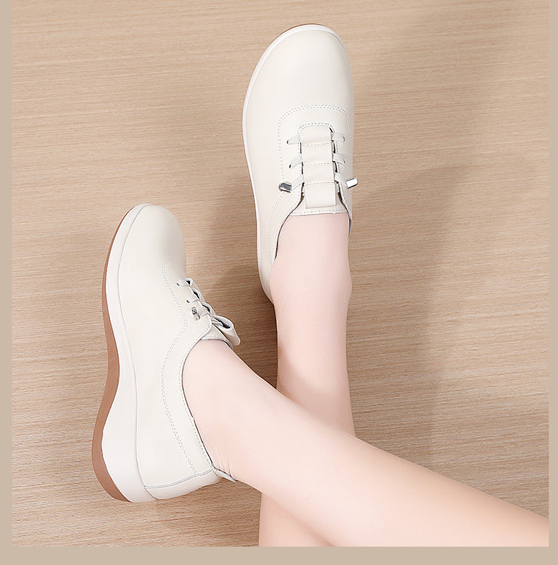 Casual Shoes, Walking Shoes, Mom Shoes, Shoes for Middle-Aged and Elderly People That Don'T Tire Your Feet, Spring and Autumn Women's Shoes, 2025 New Style Single Shoes