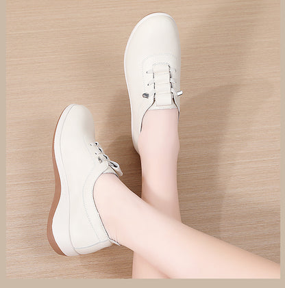 Casual Shoes, Walking Shoes, Mom Shoes, Shoes for Middle-Aged and Elderly People That Don'T Tire Your Feet, Spring and Autumn Women's Shoes, 2025 New Style Single Shoes